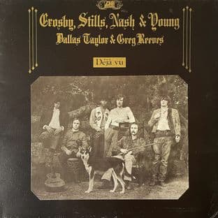 Crosby, Stills, Nash & Young - Deja Vu (LP) (VG+/VG-)