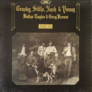 Crosby, Stills, Nash & Young - Deja Vu (LP) (VG-/VG-)
