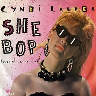 Cyndi Lauper - She Bop (12") (VG/VG-)