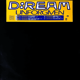 D:Ream - Unforgiven (12") (Promo) (VG-/G+)
