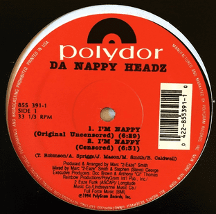 Da Nappy Headz - I'm Nappy (12") (EX-/G)