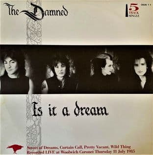 Damned (The) - Is It A Dream (12") (VG-EX/VG-EX)
