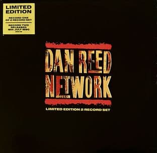 Dan Reed Network - Stardate 1990 (12") (Blue Vinyl) (VG-/VG)