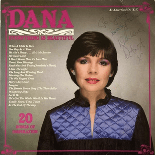 Dana - Everything Is Beautiful (LP) (Signed) (VG-/G+)
