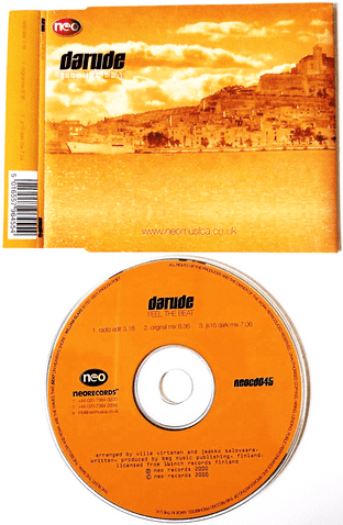 Darude - Feel The Beat (CD Single) (VG+/VG)