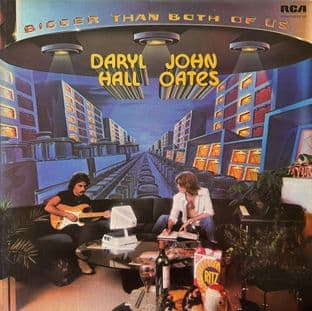 Daryl Hall & John Oates ‎- Bigger Than Both Of Us (LP) (EX/VG+)