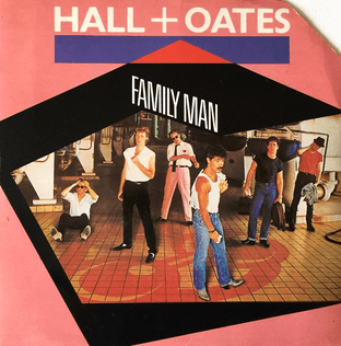 Daryl Hall & John Oates - Family Man (7") (G+/G+)