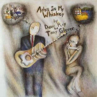 Dave Ray & Tony Glover - Ashes In My Whiskey (LP) (VG/EX)