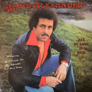 David Alexander - All In Love Is Fair (LP (G++/G)