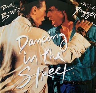 David Bowie And Mick Jagger - Dancing In The Street (12") (G++/G++)