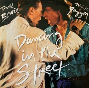 David Bowie And Mick Jagger - Dancing In The Street (12") (G++/G++) (1)