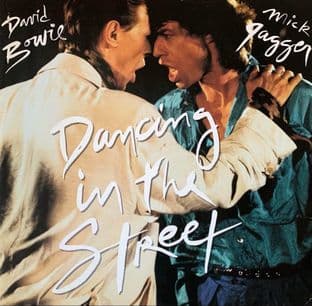 David Bowie And Mick Jagger - Dancing In The Street (12") (G++/G-VG)