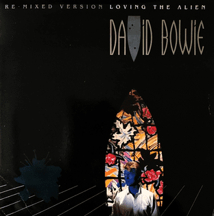 David Bowie - Loving The Alien (Re-Mixed Version) (7") (VG+/VG-)
