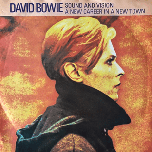 David Bowie - Sound And Vision (7") (EX/VG-)