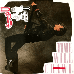 David Bowie - Time Will Crawl (7") (VG+/VG)