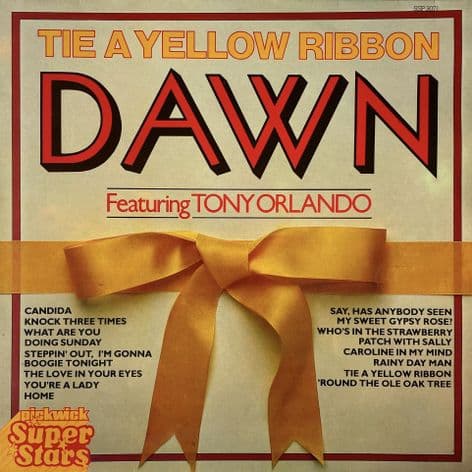 Dawn ft Tony Orlando - Tie A Yellow Ribbon (LP) (VG-/VG-)