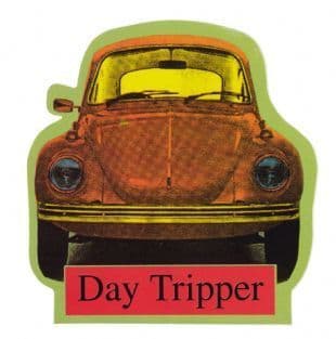 Day Tripper - Volkswagen Beetle (Sticker)