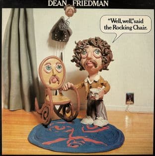 Dean Friedman - "Well, Well," Said The Rocking Chair. (LP) (EX/EX)