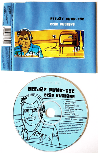 DeeJay Punk-Roc - Dead Husband (CD Single) (VG+/VG)