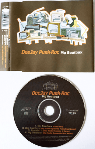 DeeJay Punk-Roc - My Beatbox (CD Single) (VG/VG)