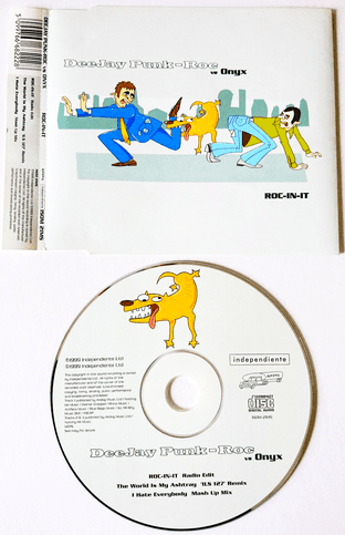 DeeJay Punk-Roc vs Onyx - ROC-IN-IT (CD Single) (VG/EX)