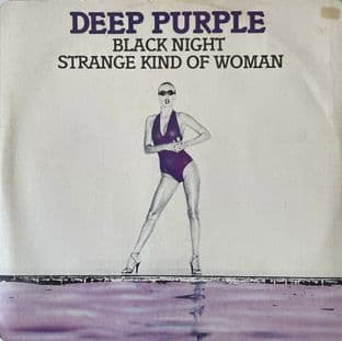 Deep Purple - Black Night/Strange Kind Of Woman (12") (VG/VG-)