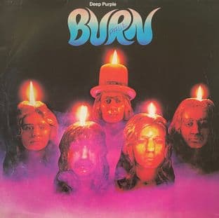 Deep Purple - Burn (LP) (G-VG/G++)