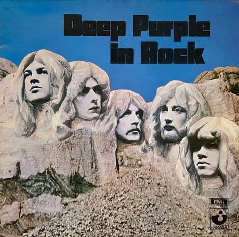 Deep Purple - Deep Purple In Rock (LP) (VG-/VG-)