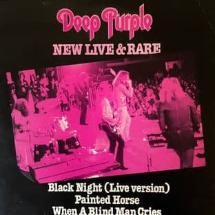 Deep Purple - New Live & Rare EP (7") (Purple Vinyl) (VG-/VG)