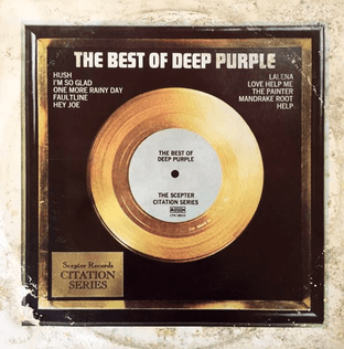 Deep Purple - The Best Of Deep Purple (LP) (VG+/F-)
