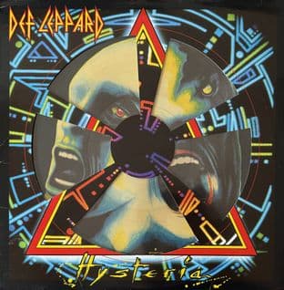 Def Leppard - Hysteria (LP) (Picture Disc) (VG+/VG)