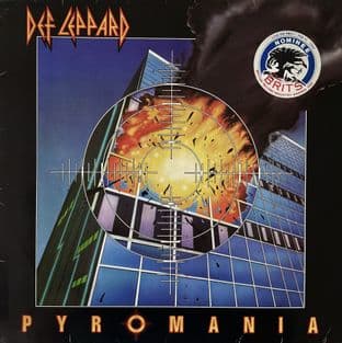 Def Leppard ‎- Pyromania (LP) (VG-/VG-)