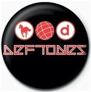 Deftones - (25mm Button Badge)