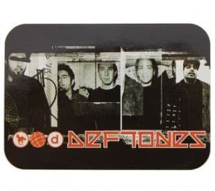Deftones - Black & White Band Shots/Logo (Sticker)