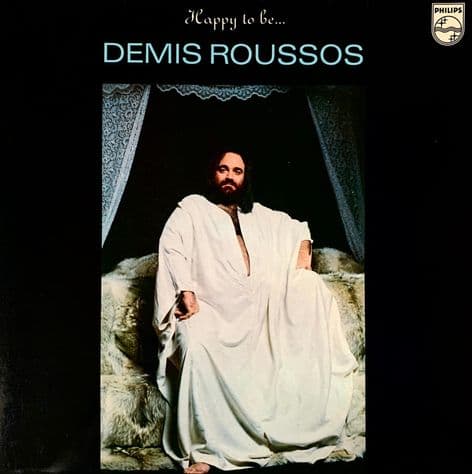Demis Roussos ‎- Happy To Be... (LP) (VG-EX/VG)