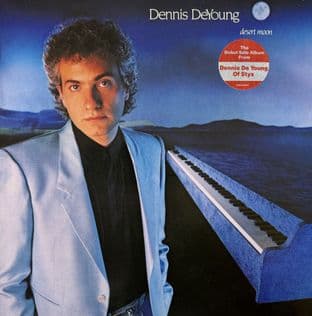 Dennis De Young - Desert Moon (LP) (EX-/VG)