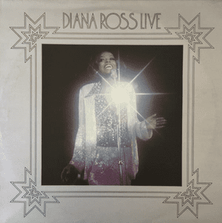 Diana Ross - Diana Ross Live (LP) (VG/G)