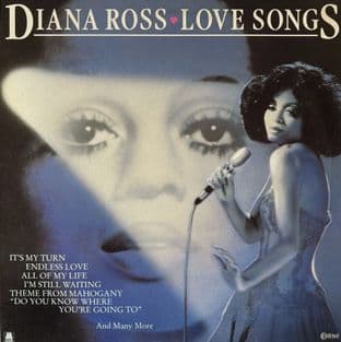 Diana Ross - Love Songs (LP) (VG+/VG+)