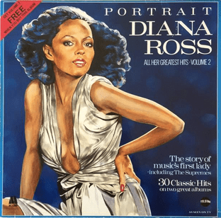 Diana Ross - Portrait: Volume 2 (LP) (VG/G)