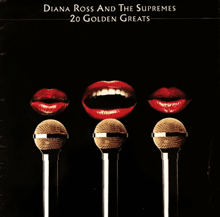 Diana Ross & The Supremes - 20 Golden Greats (LP) (G-VG/G+)