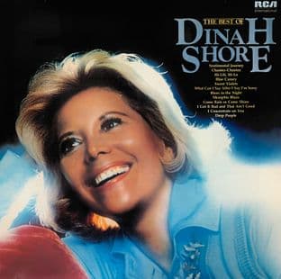Dinah Shore ‎- The Best Of Dinah Shore (LP) (VG/VG-)