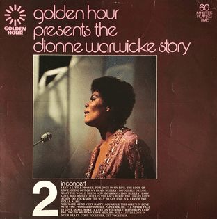 Dionne Warwick - Golden Hour Presents The Dionne Warwick Story Part 2: In Concert (LP) (EX-/G++)