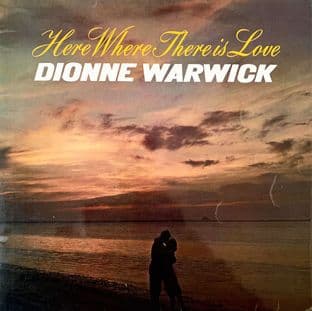 Dionne Warwick - Here Where There Is Love (LP) (G++/G++)
