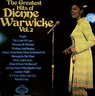 Dionne Warwick - The Greatest Hits Of Dionne Warwick Vol. 2 (LP) (VG/G-VG)