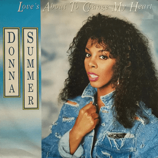 Donna Summer - Love's About To Change My Heart (12") (VG/G)
