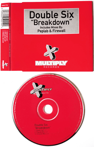 Double Six - Breakdown (CD Single) (VG/EX)