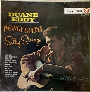 Duane Eddy - Twangy Guitar Silky Strings (LP) (G-VG/G-VG)