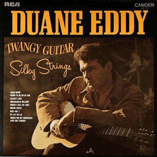 Duane Eddy - Twangy Guitar Silky Strings (LP) (VG+/VG-)