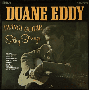 Duane Eddy - Twangy Guitar Silky Strings (LP) (VG-/VG-)
