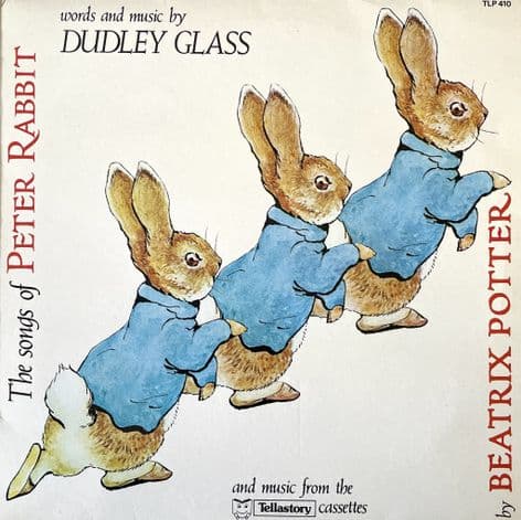 Dudley Glass ‎- The Songs Of Peter Rabbit By Beatrix Potter (LP) (EX/VG-EX)